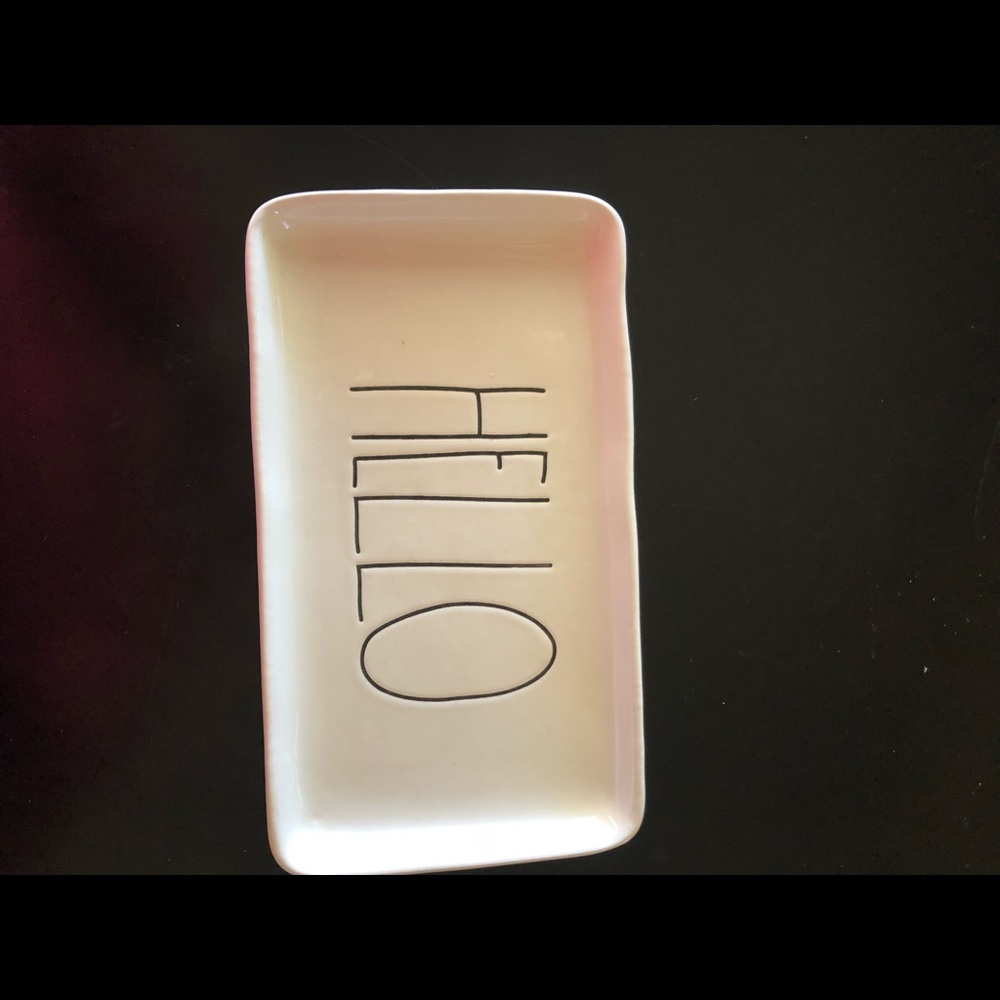 Rae Dunn Hello Tray - Picture 1 of 1